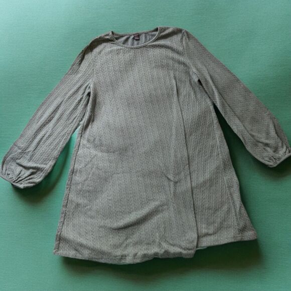 SHEIN Womens Maternity LS Autumn Ribbed Knit Shirt Green Large Polyester Blend - Picture 1 of 6